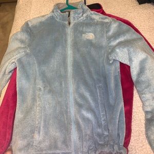 Blue North Face Coat
